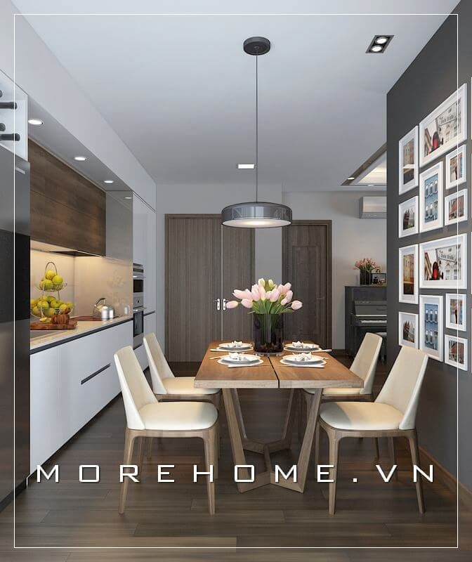 Mẫu bàn ăn đẹp MoreHome